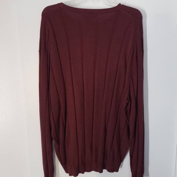 AXIST sweater maroon XL cotton and polyester - Picture 3 of 4